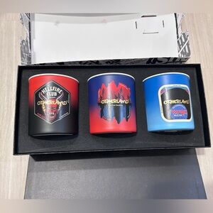 Otherland x stranger things candles set